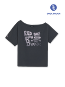 [MLB] Women's Street Graphic Off Shoulder T-shirts