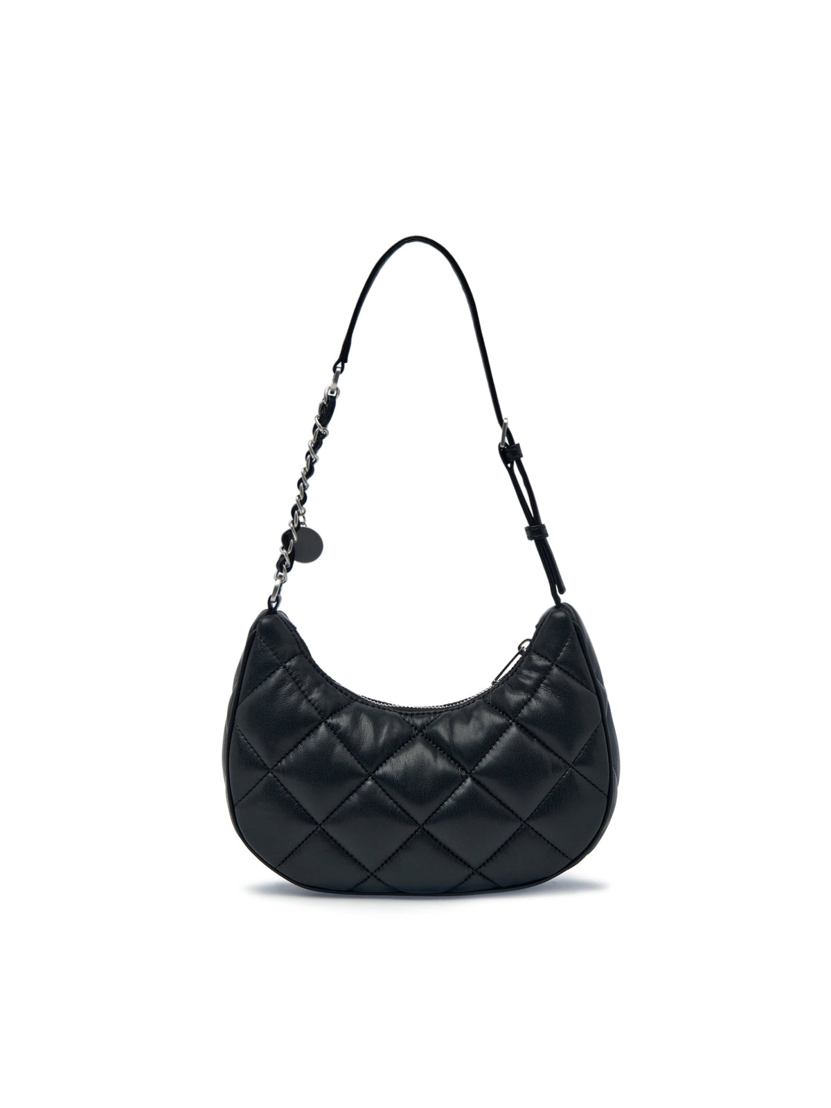 Mlb Basic Quilting Tech PU Hobo Bag