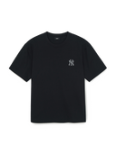 MLB Korea Vintage Denimlike Monotive Over Fit T-shirt