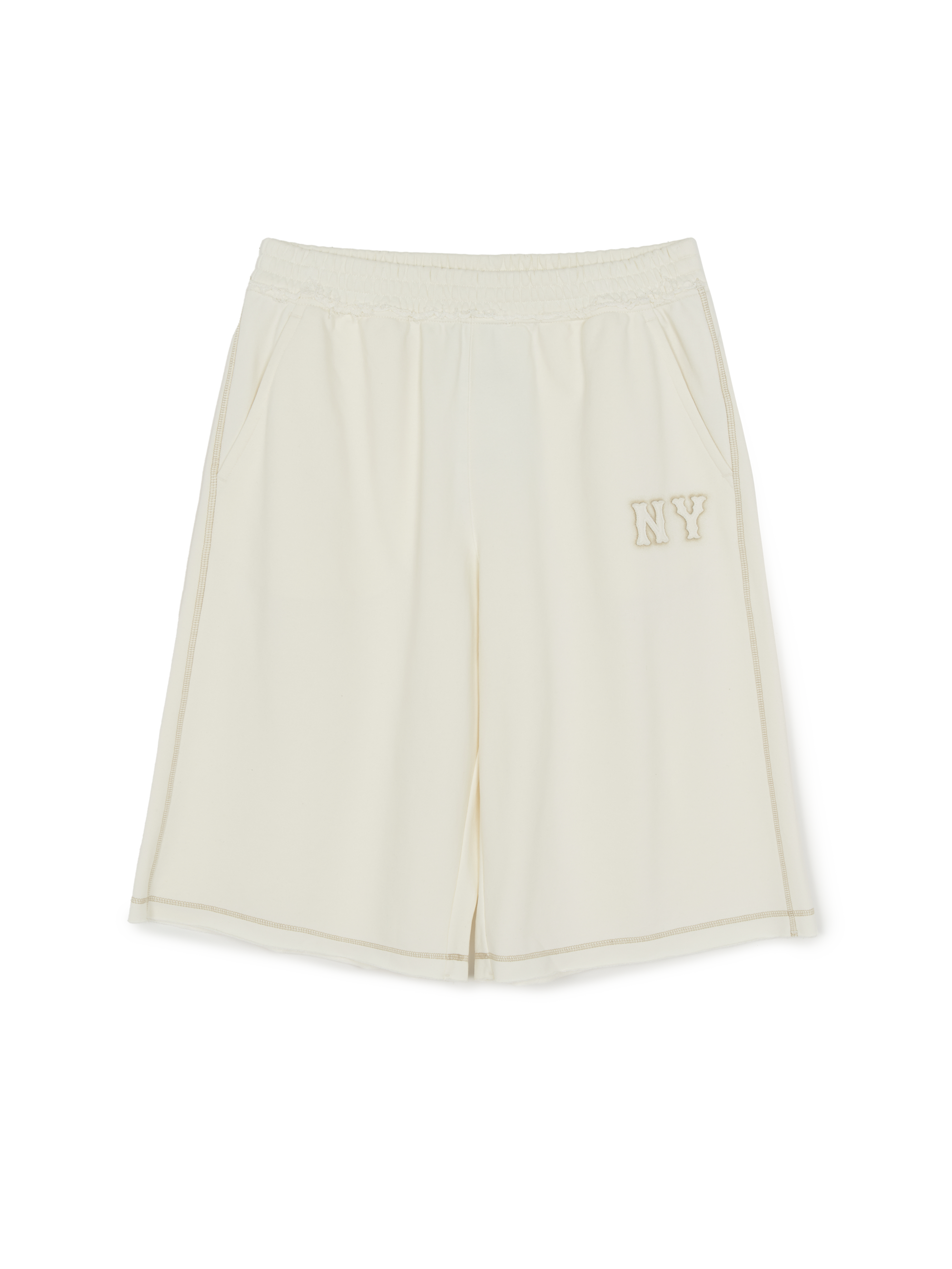 [mlb korea] Basic Vintage Stitch Coopers Bermuda Pants