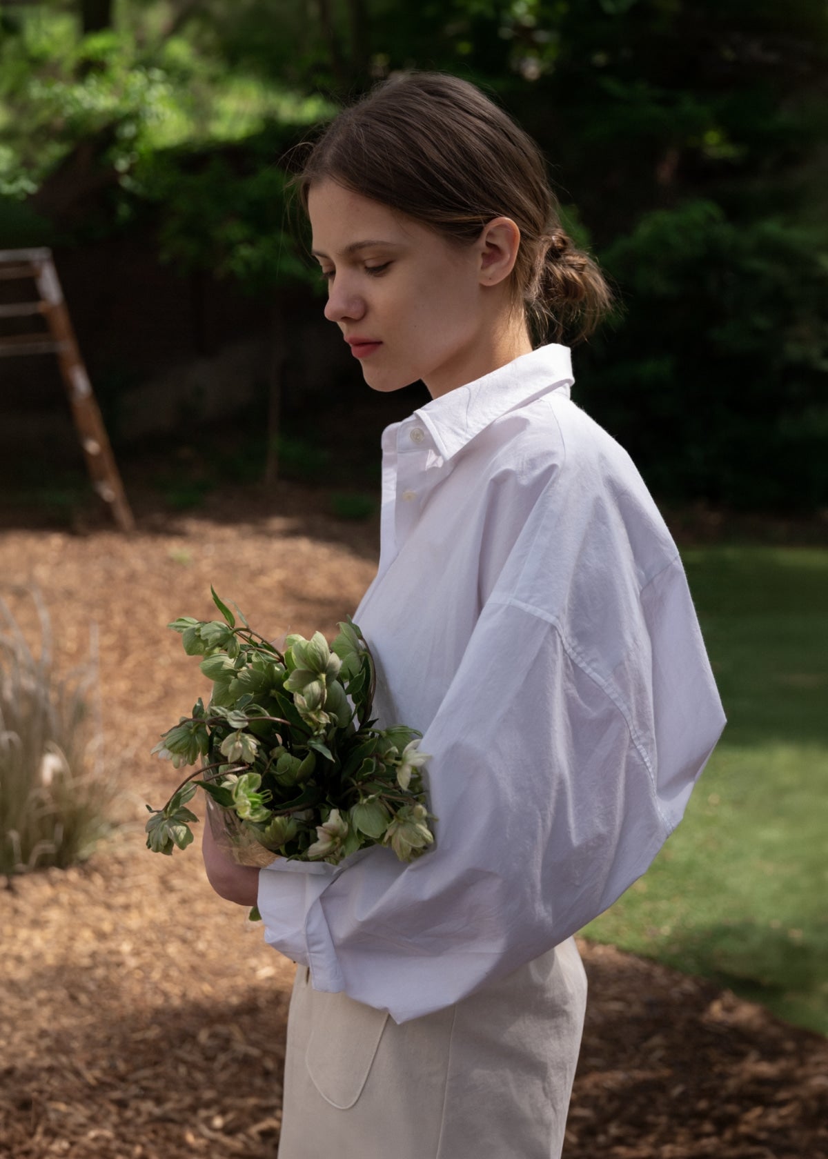 Depound oversized shirts - white