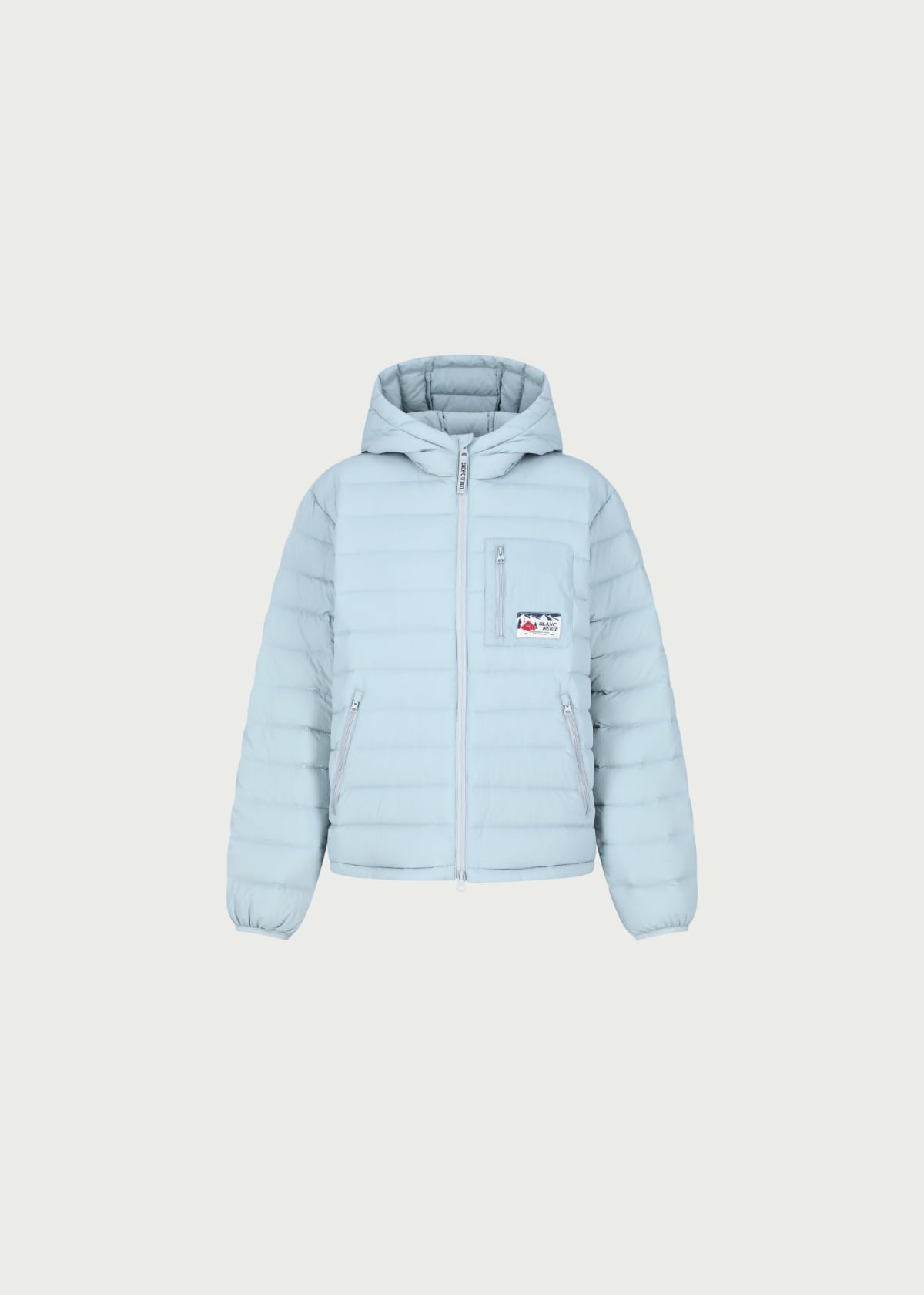 Depound light duck down jumper - light blue