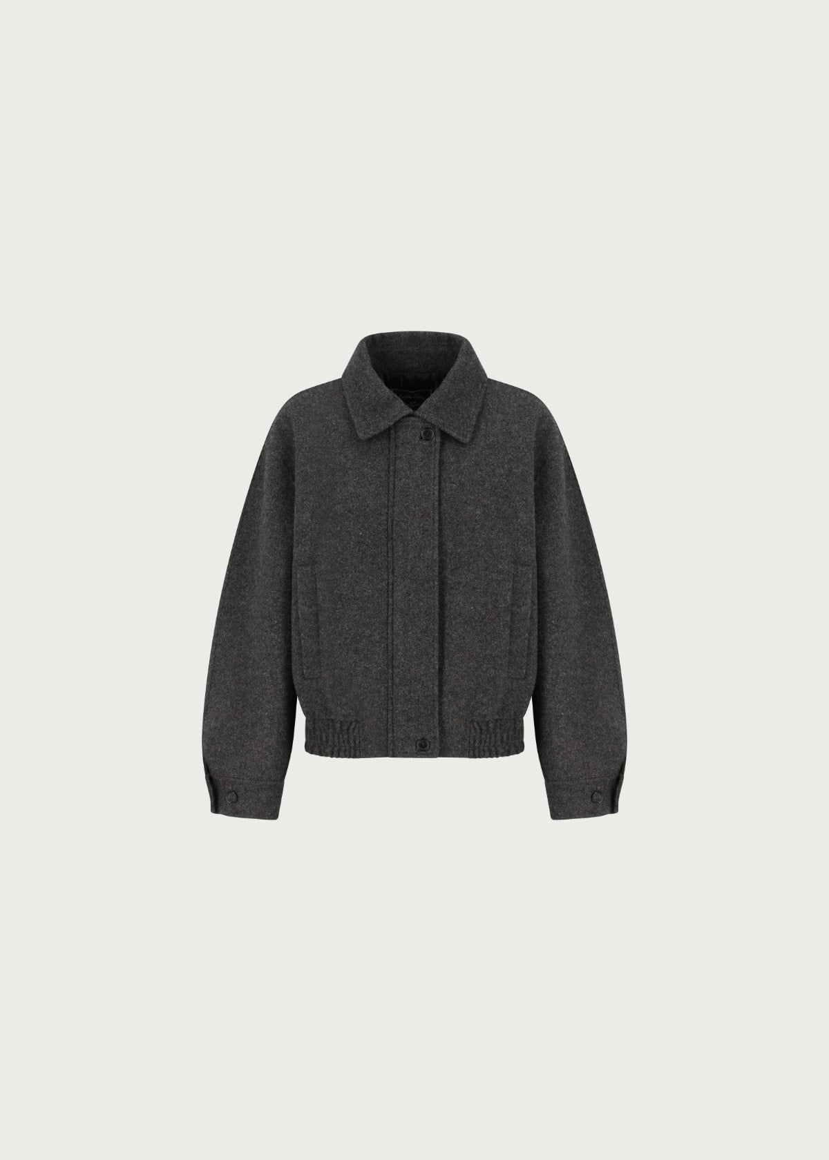 Depound handmade wool blouson jumper - brown