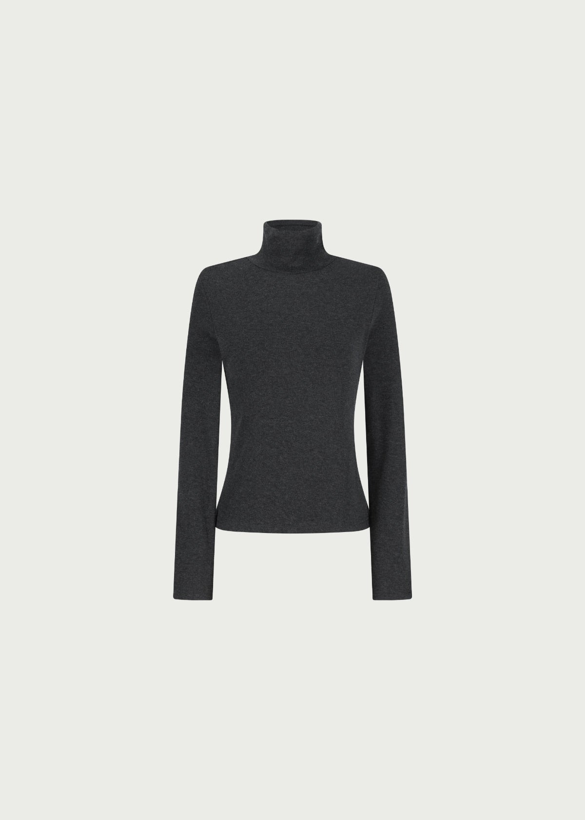 Depound turtleneck jersey t-shirt - charcoal