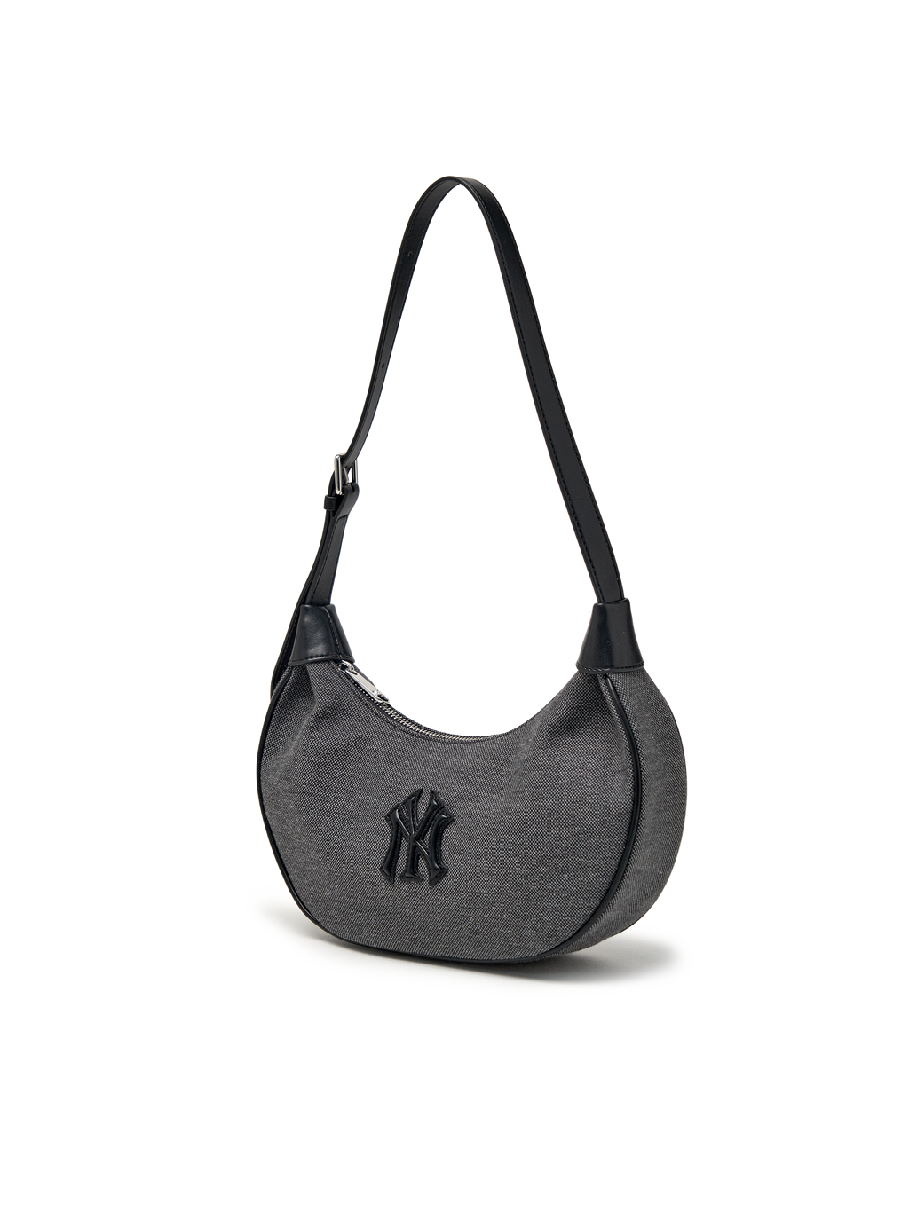 [mlb korea] Basic Canvas Hobo Bag