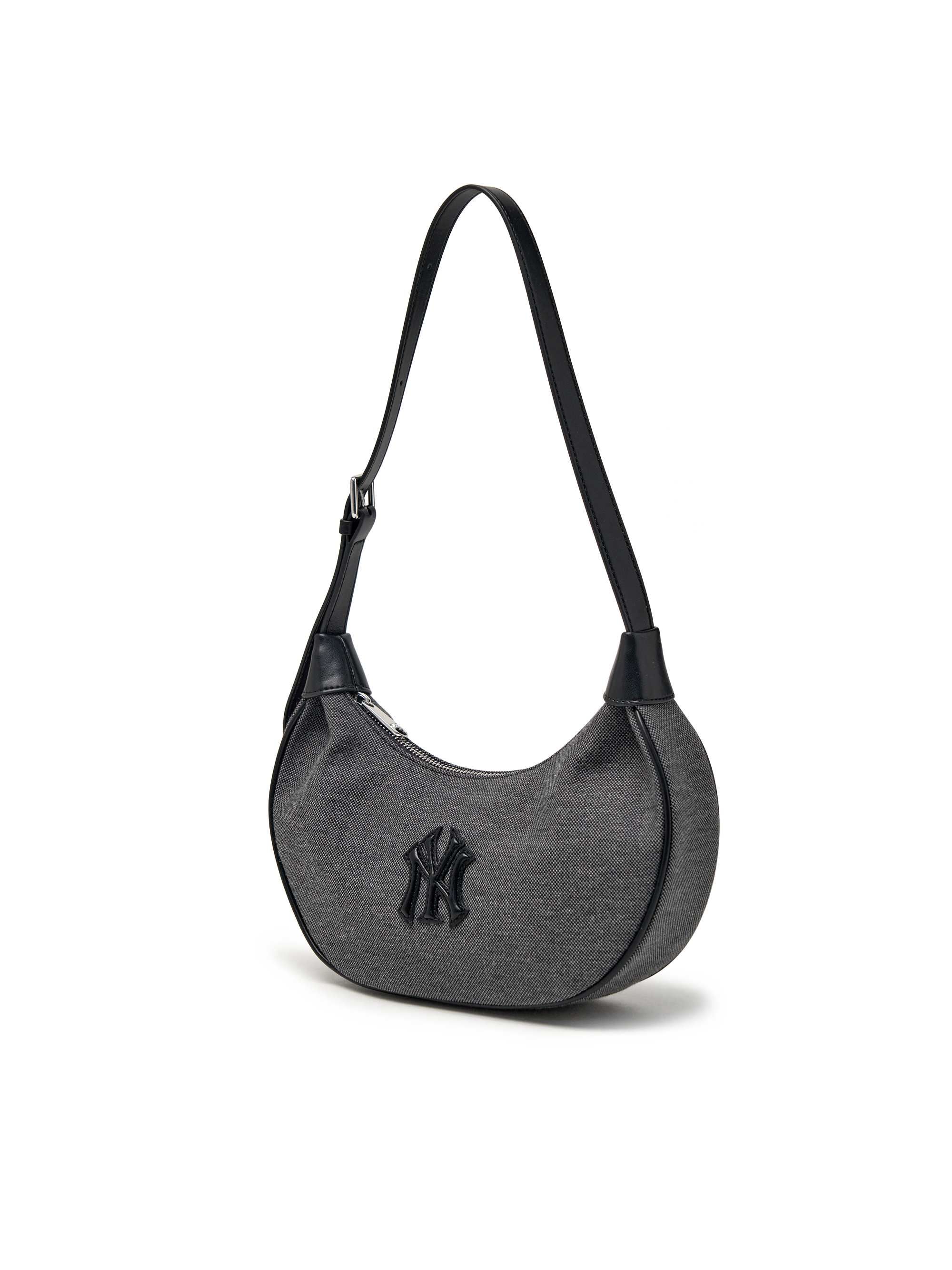 [mlb korea] Basic Canvas Hobo Bag