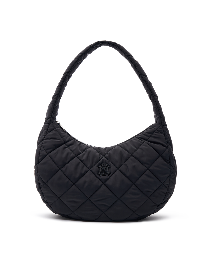 MLB Korea Padding Quilted L-Hobo Bag