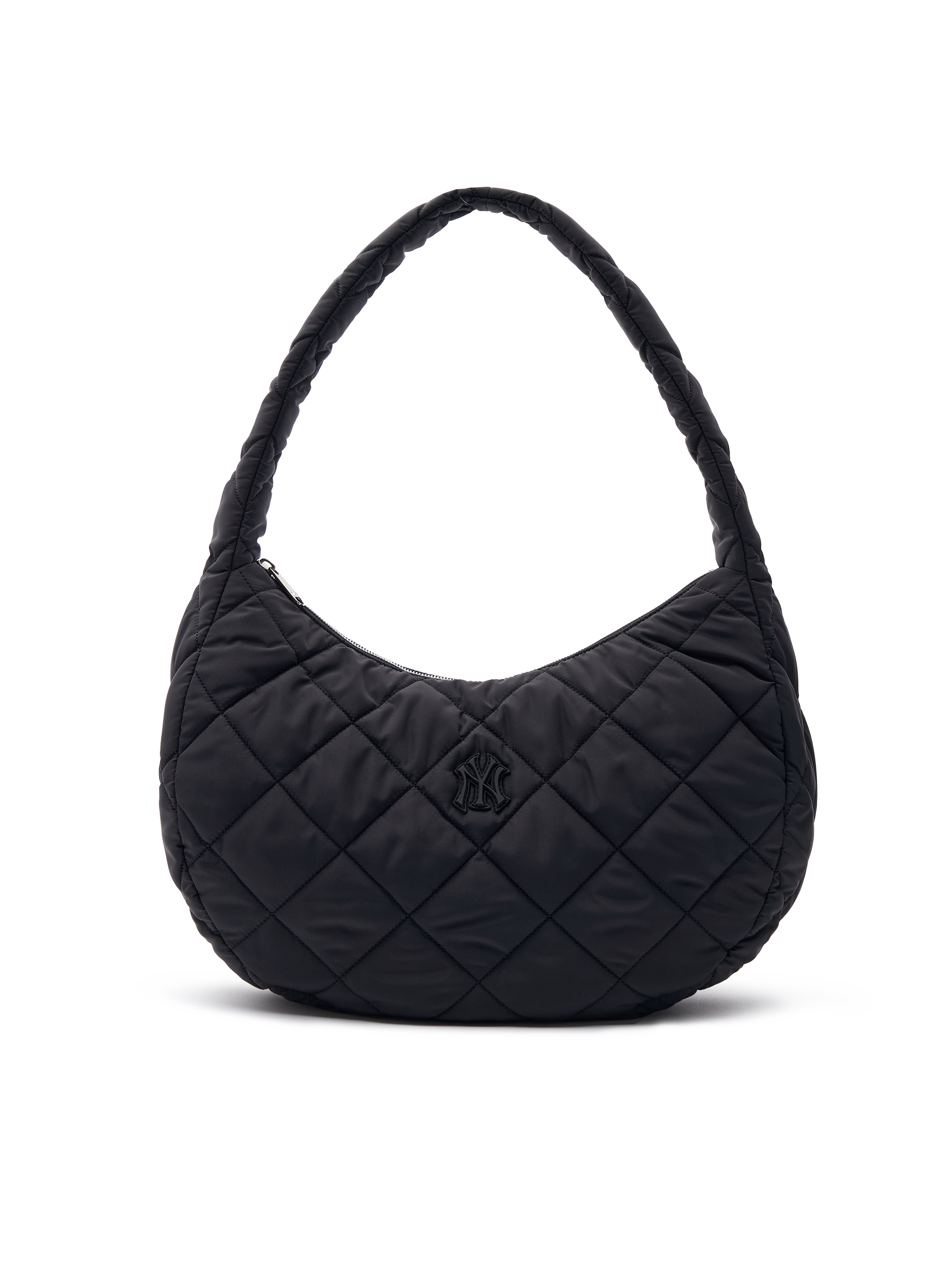 MLB Korea Padding Quilted L-Hobo Bag
