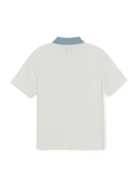 MLB Korea Basic Small Letter Comfortable Fit Polo T-Shirts