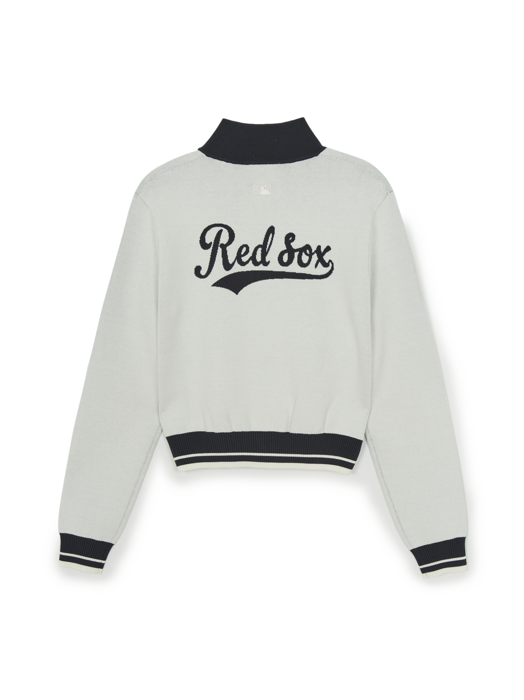 MLB Korea Women's Varsity Lettring Zip-Up Cardigan