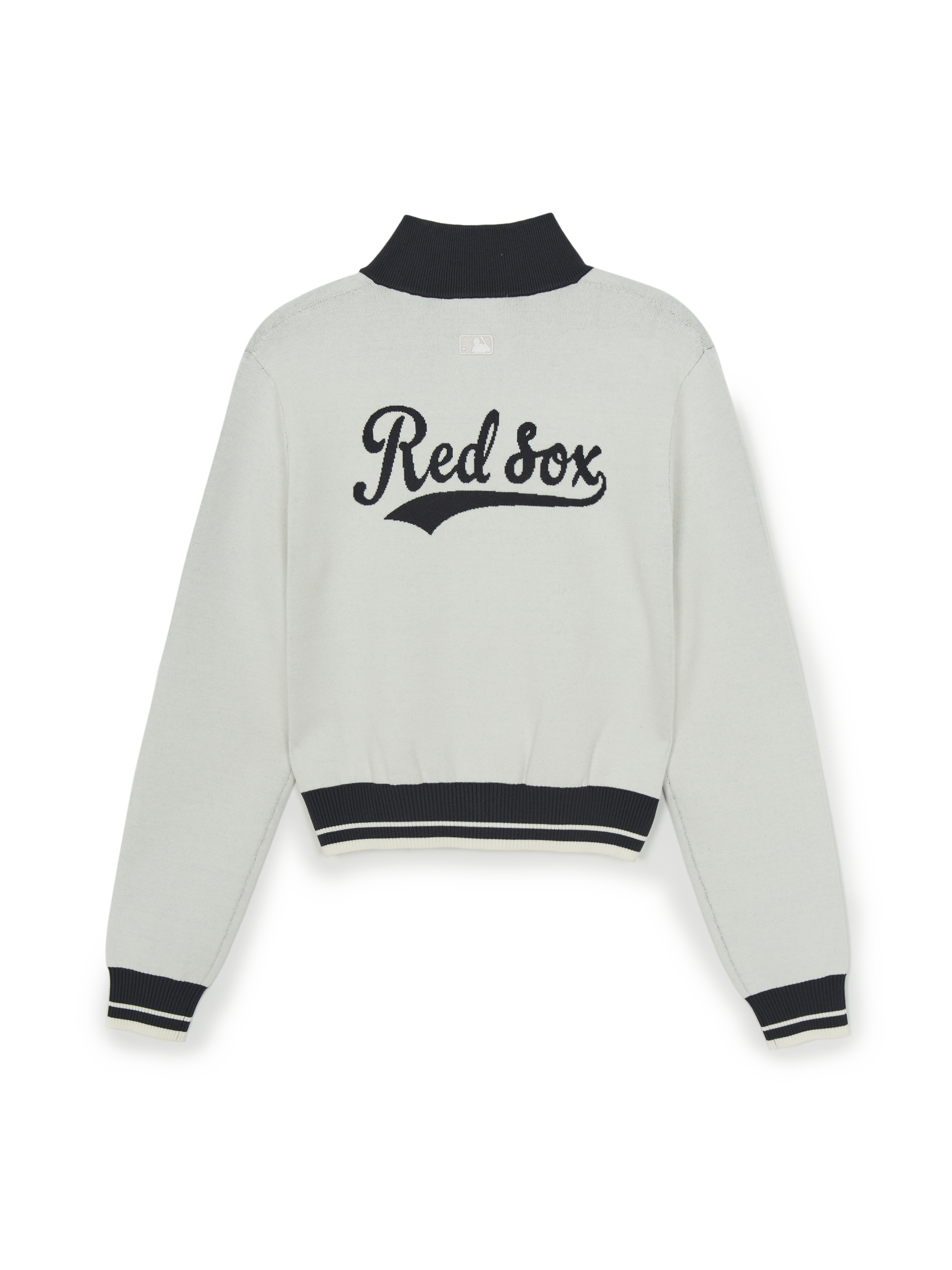 MLB Korea Women's Varsity Lettring Zip-Up Cardigan