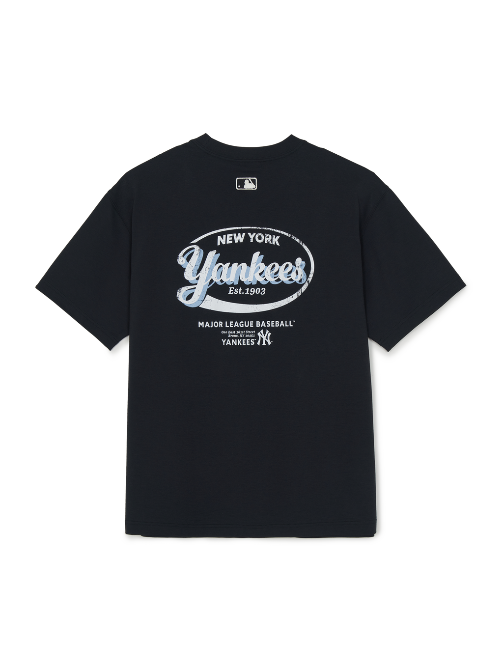 MLB Korea Vintage Sportive Cursive Graphic T-shirt