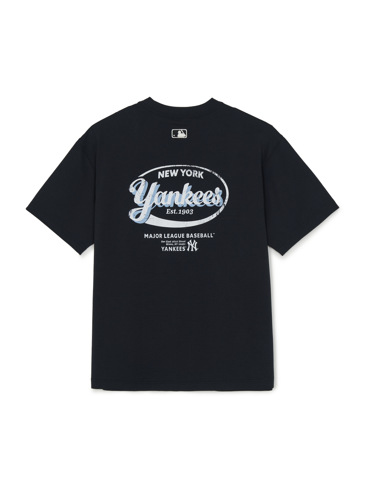 Mlb Vintage Sportive Cursive Graphic T-shirt