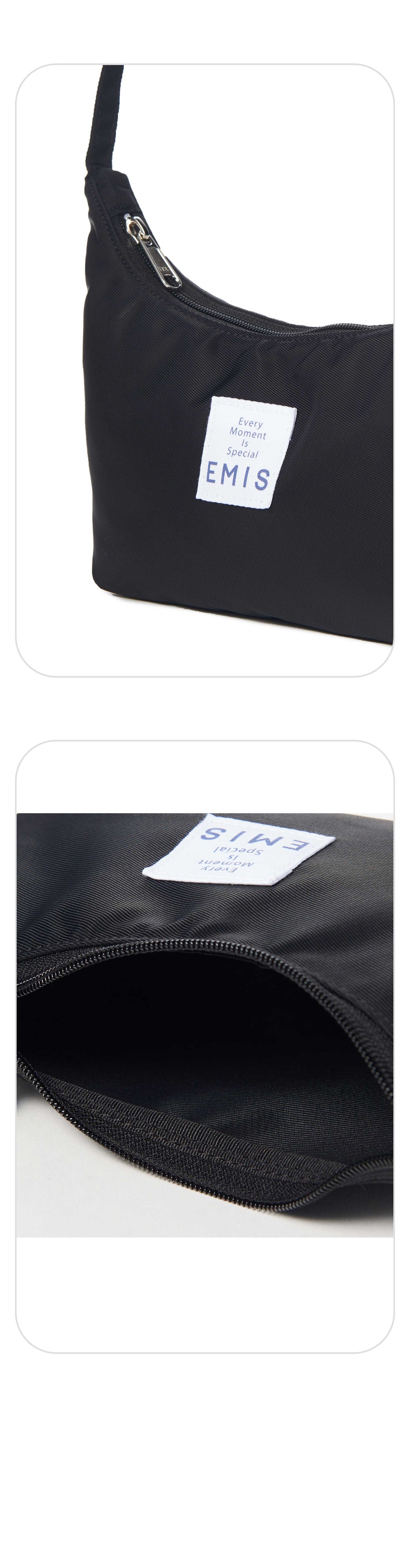 EMIS Hobo Bag-Black