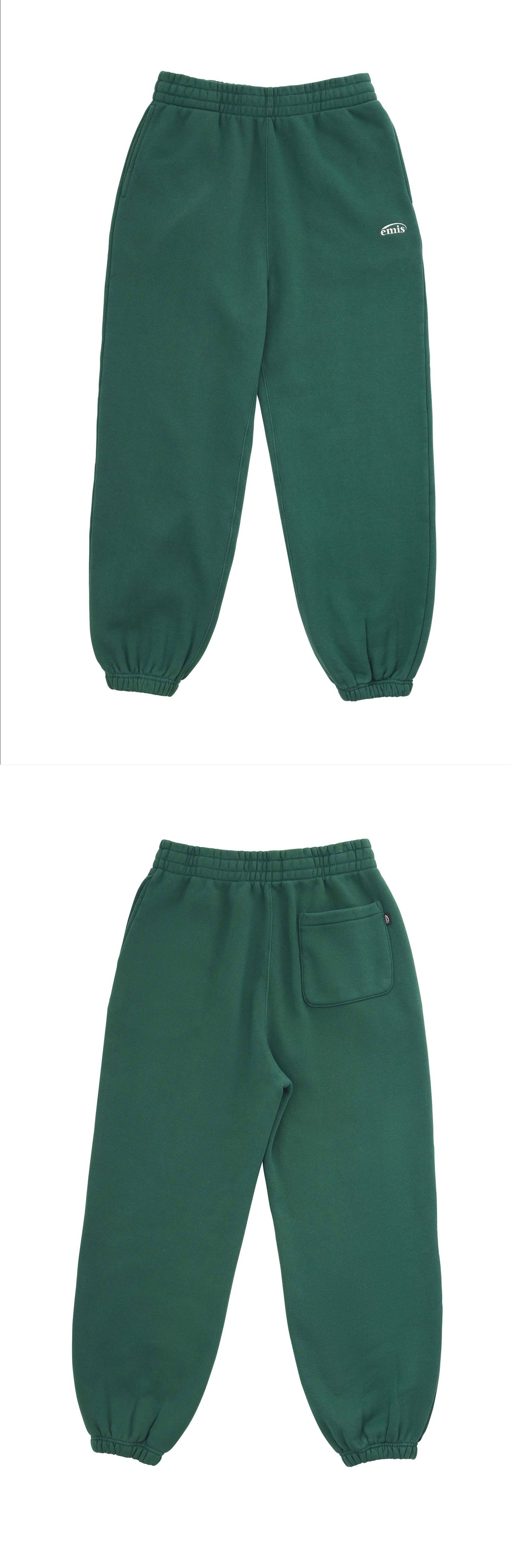 EMIS Essential Heavy Sweat Pants-Green