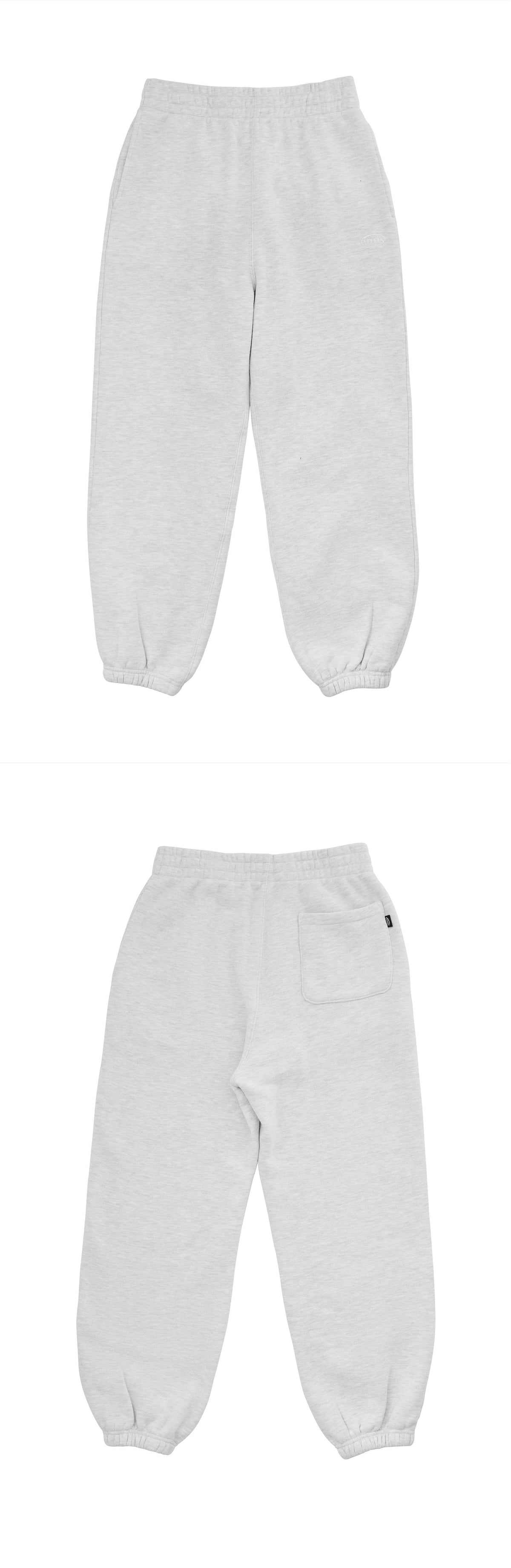 EMIS Essential Heavy Sweat Pants-Gray