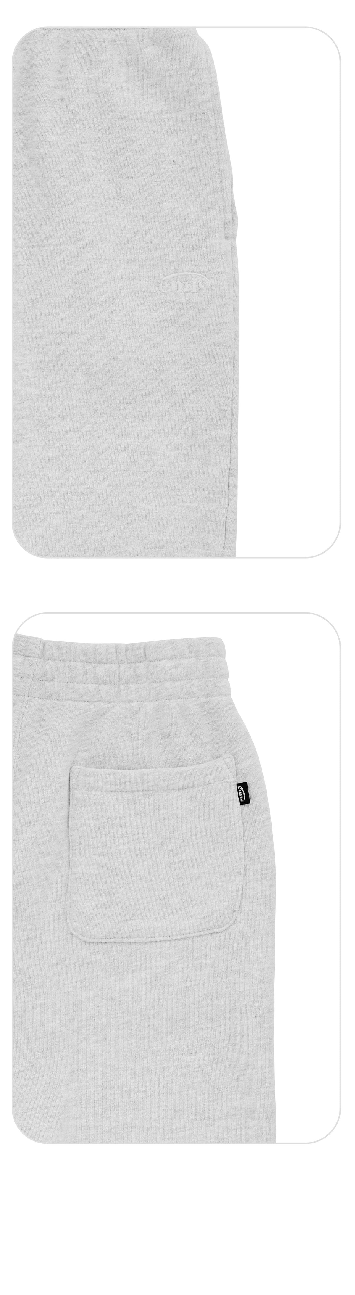 EMIS Essential Heavy Sweat Pants-Gray