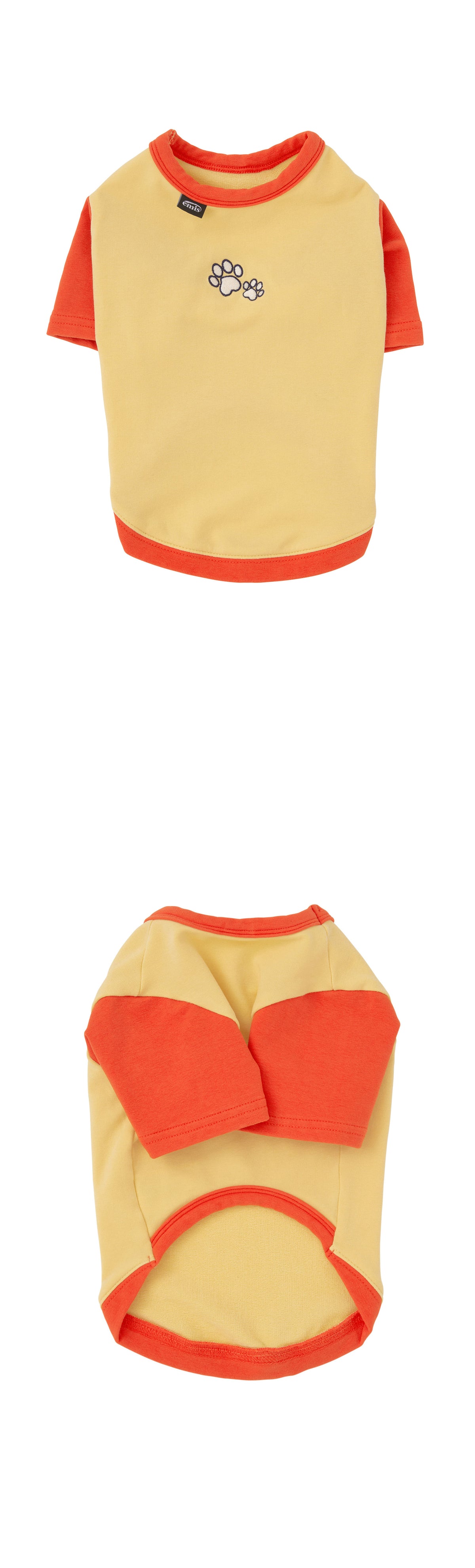 EMIS Ringer Tee-Yellow/Orange
