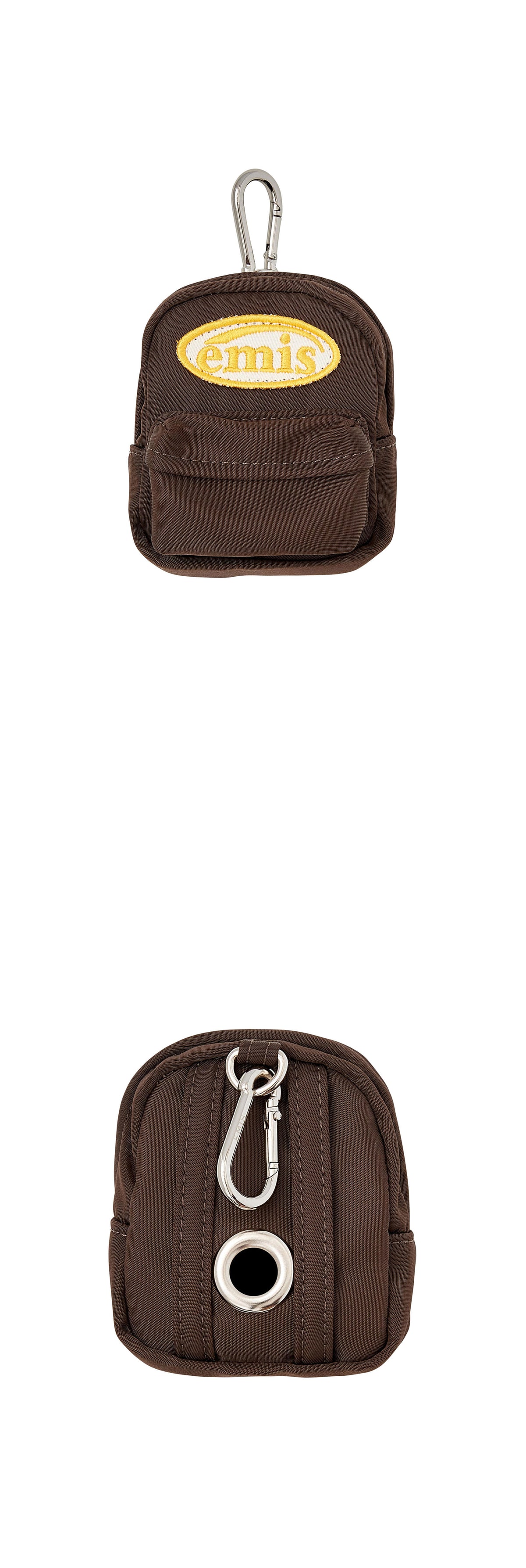 EMIS Backpack Poop Bag-Brown