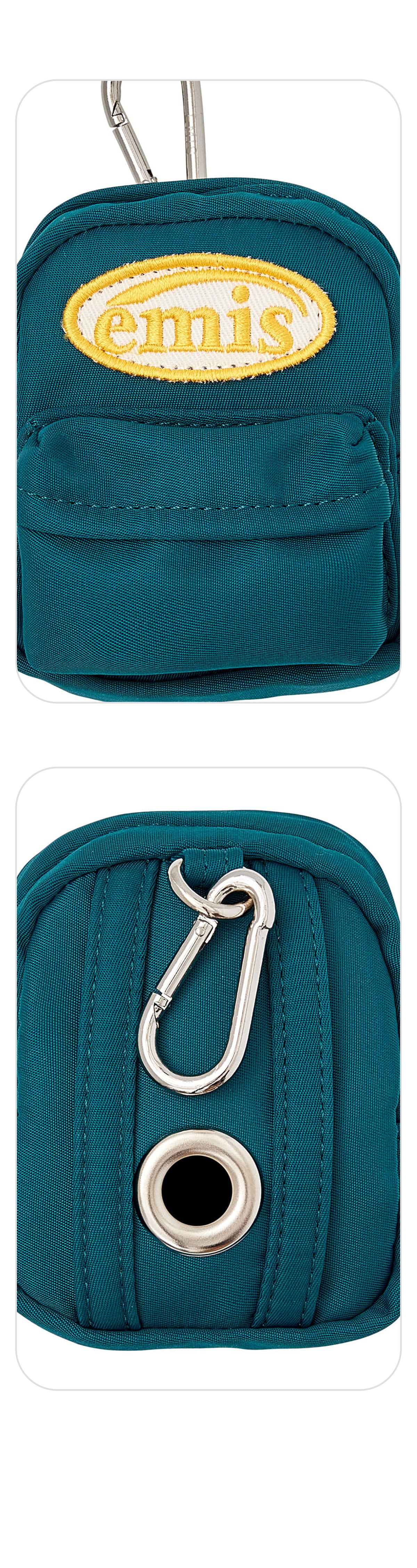 EMIS Backpack Poop Bag-Teal Green