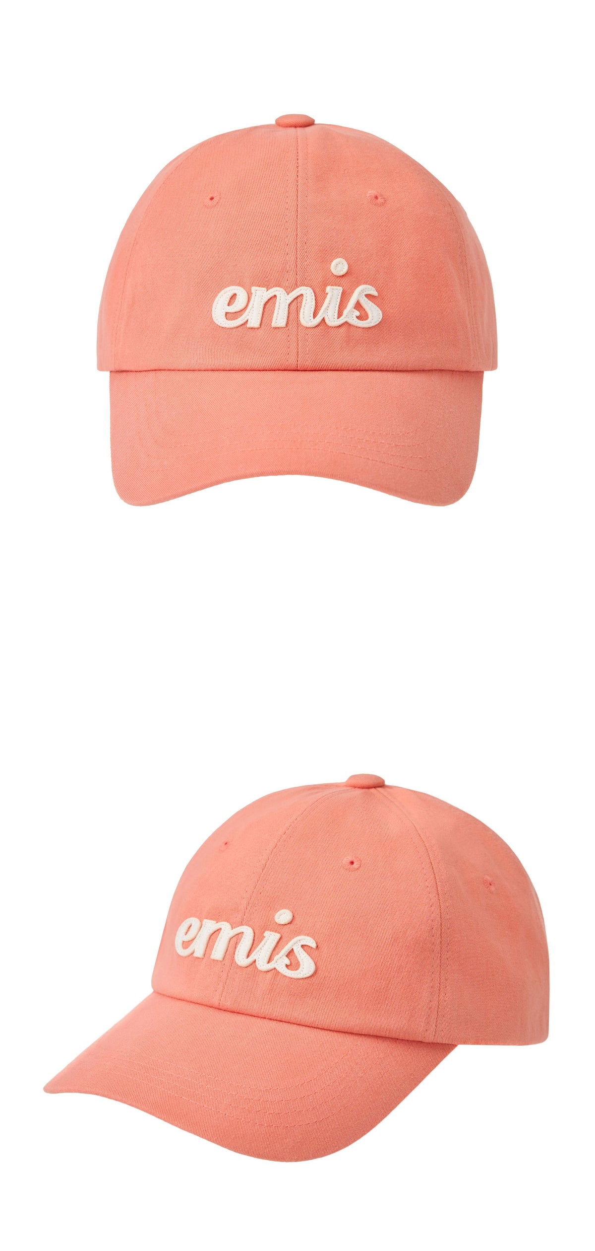 EMIS Applique Ball Cap-Apricot