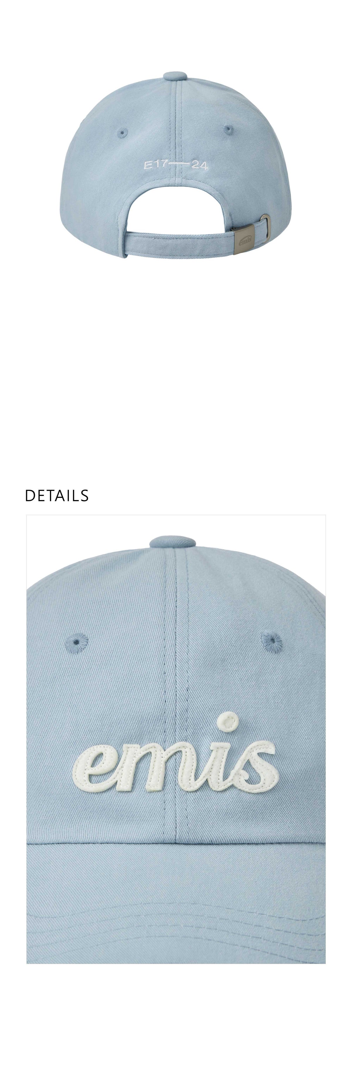 EMIS Applique Ball Cap-Light Blue