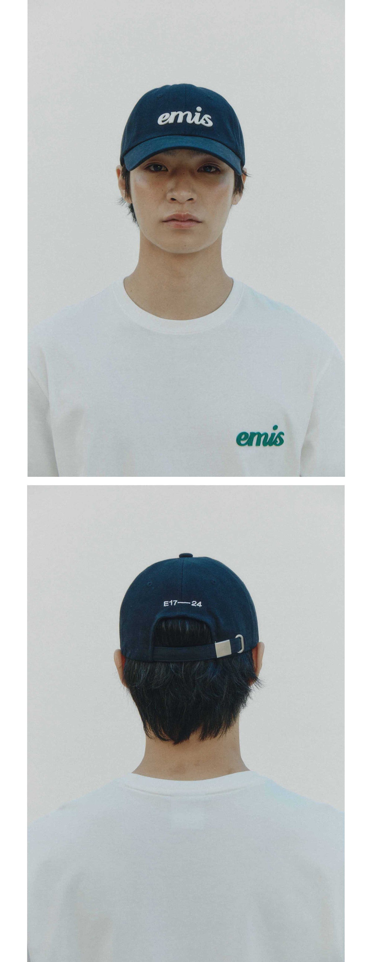 EMIS Applique Ball Cap-Navy