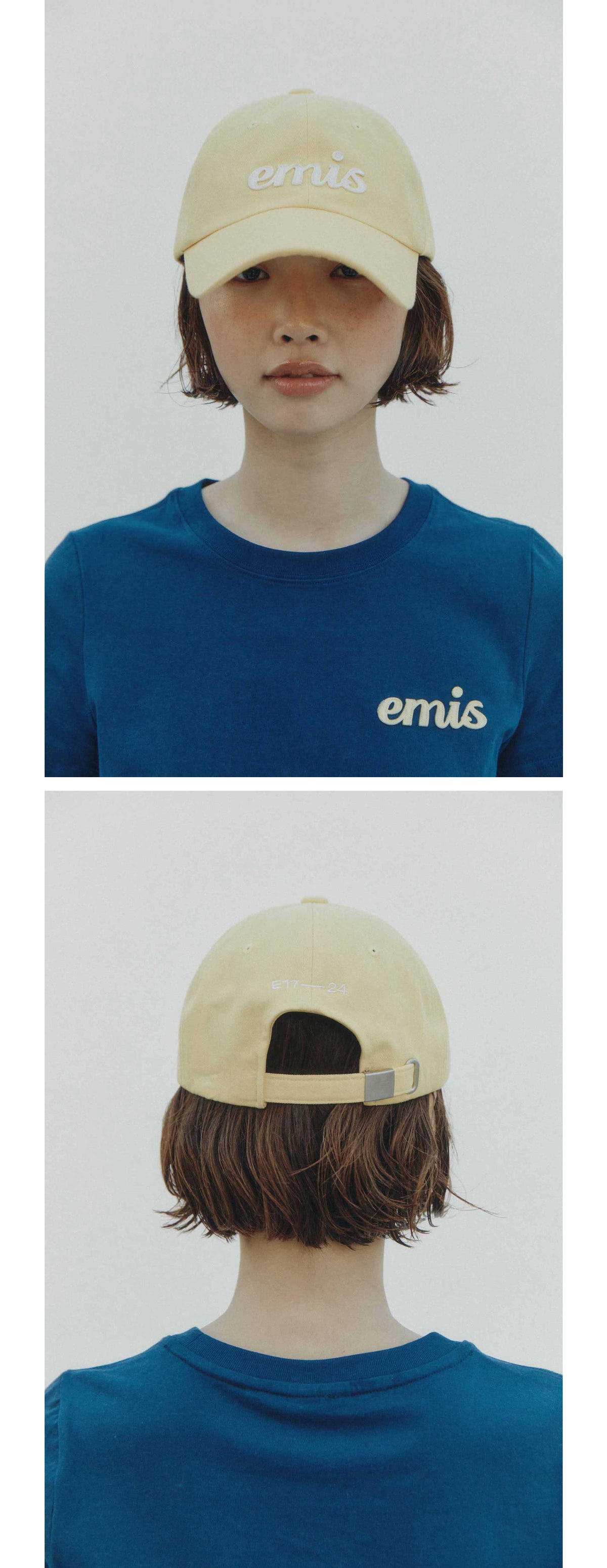 EMIS Applique Ball Cap-Yellow