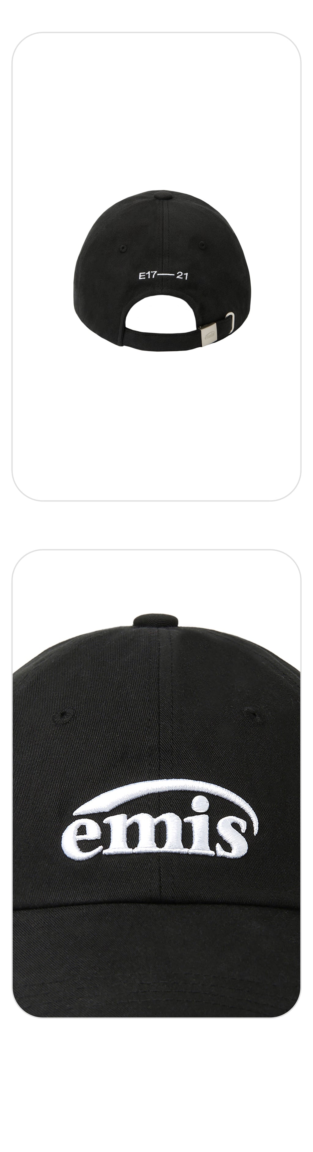 Emis New Logo EMIS Cap(Renewal)-Black