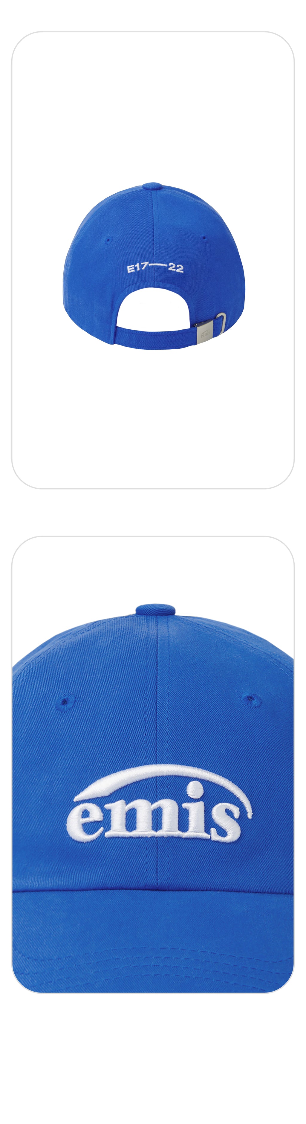Emis New Logo Ball Cap(Renewal)-Blue