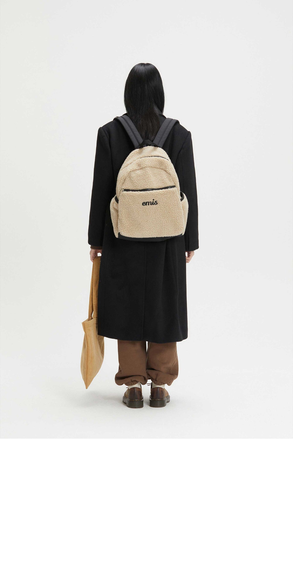 EMIS Corduroy Eco Bag-Camel