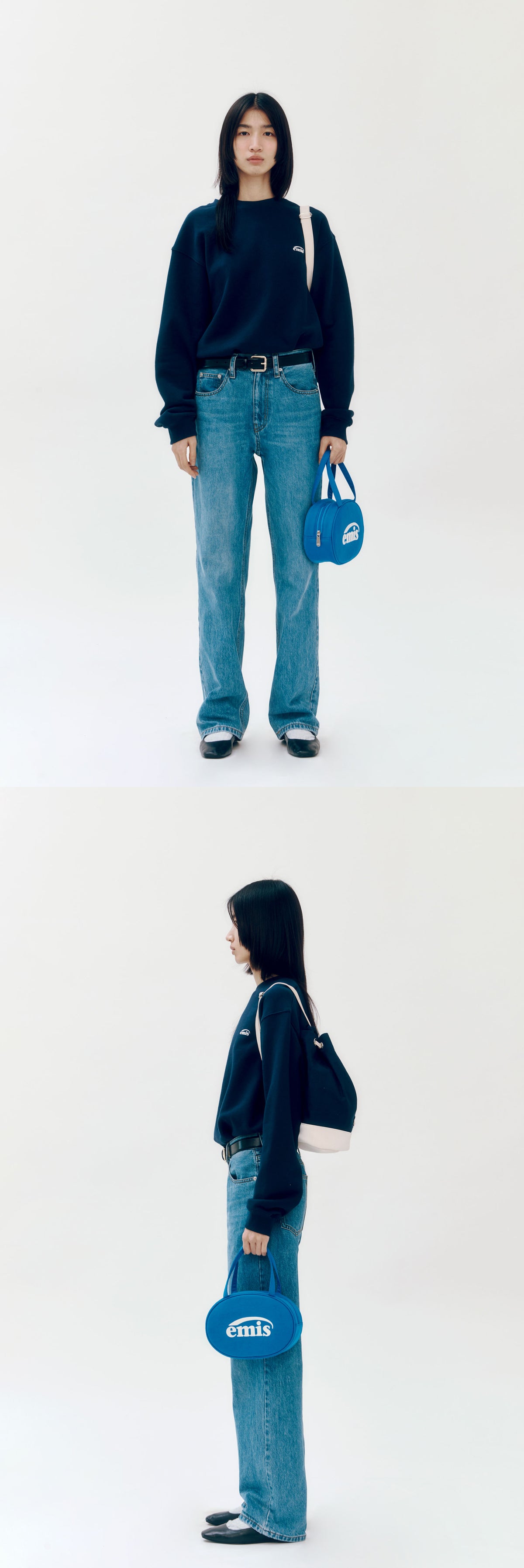 EMIS Round Mini Bag-Blue