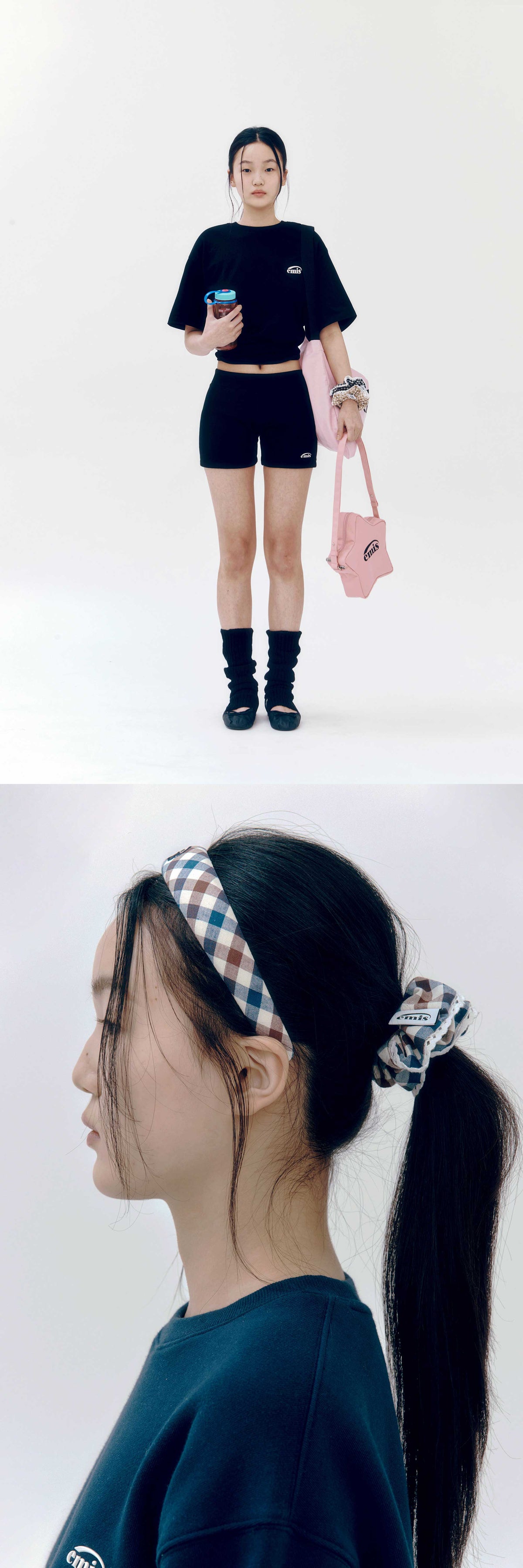 EMIS Block Check Scrunchie