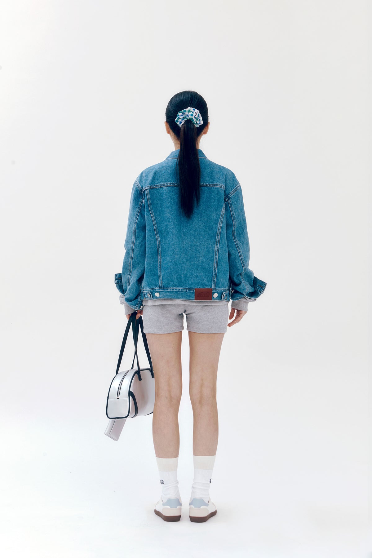 EMIS Block Check Scrunchie