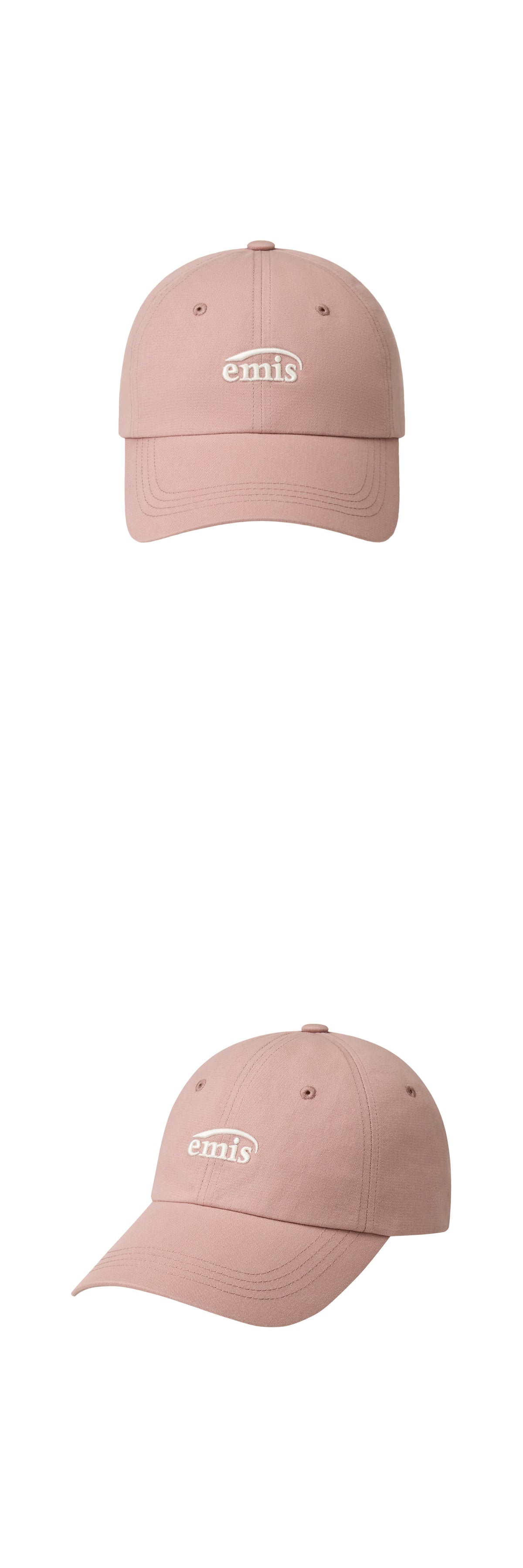EMIS Small Logo Ball Cap-Pink