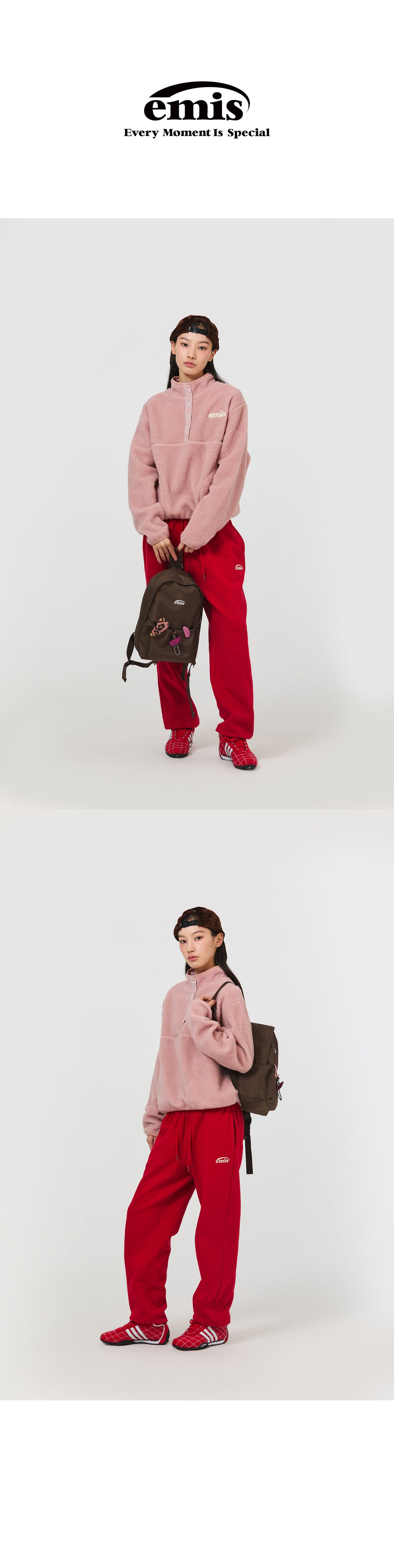 EMIS String Day Backpack-Brown