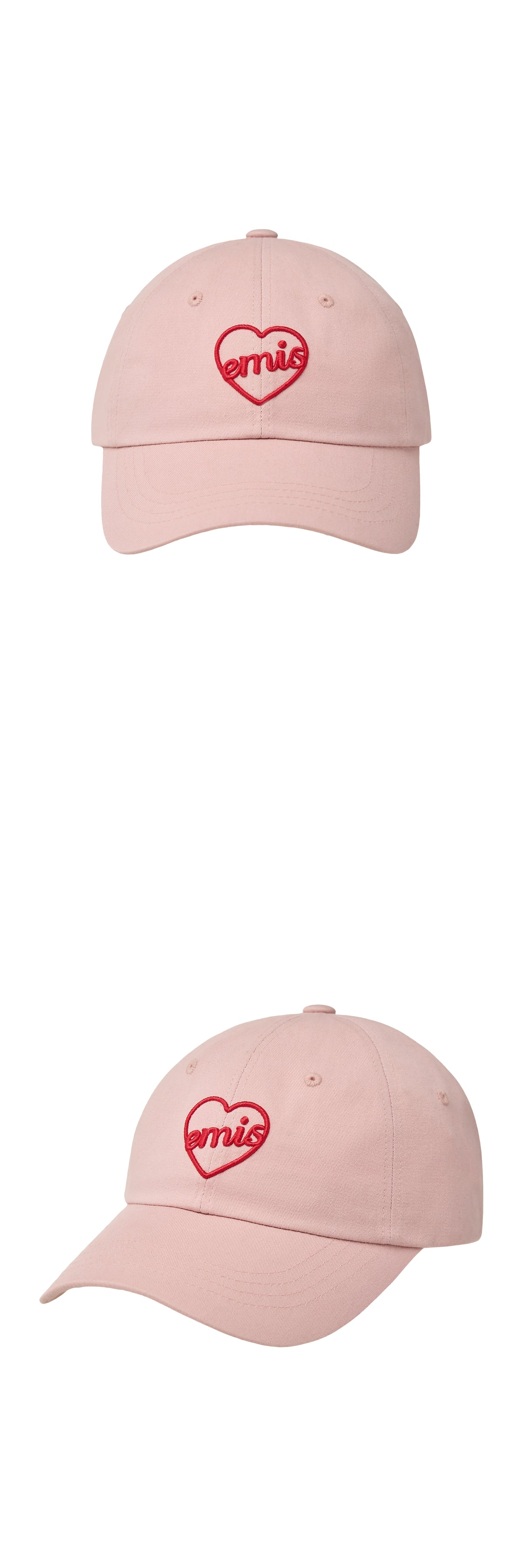 EMIS Heart Ball Cap-Pink