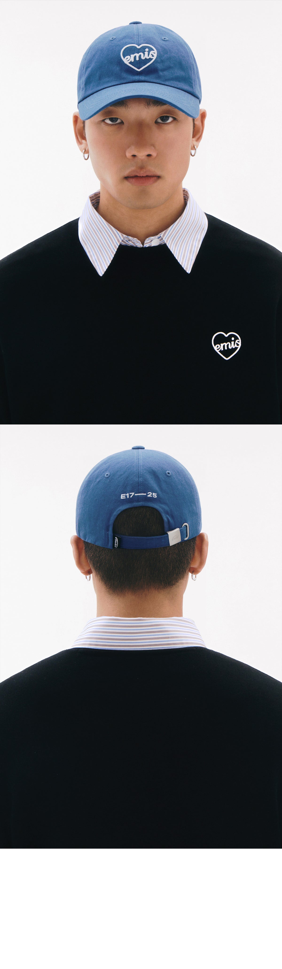EMIS Heart Ball Cap-Blue Green