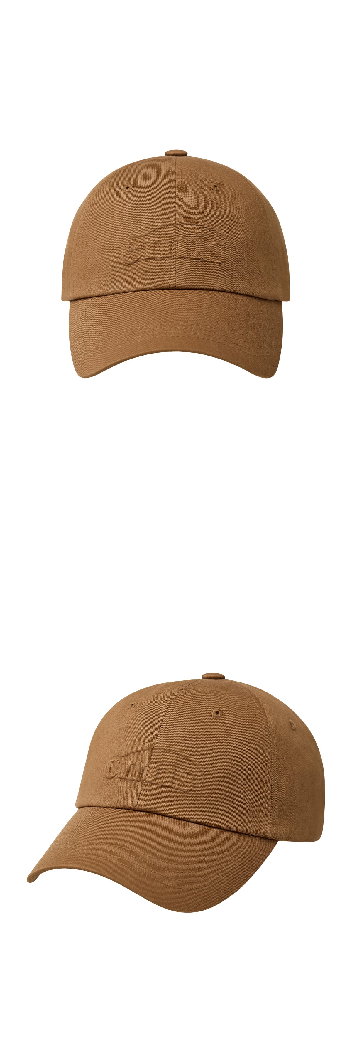 EMIS Embossing Logo Ball Cap-Brown