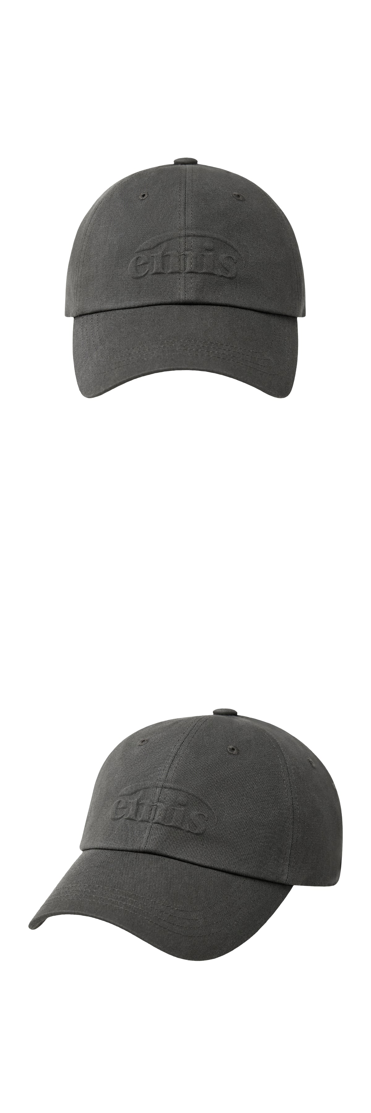 EMIS Embossing Logo Ball Cap-Charcoal