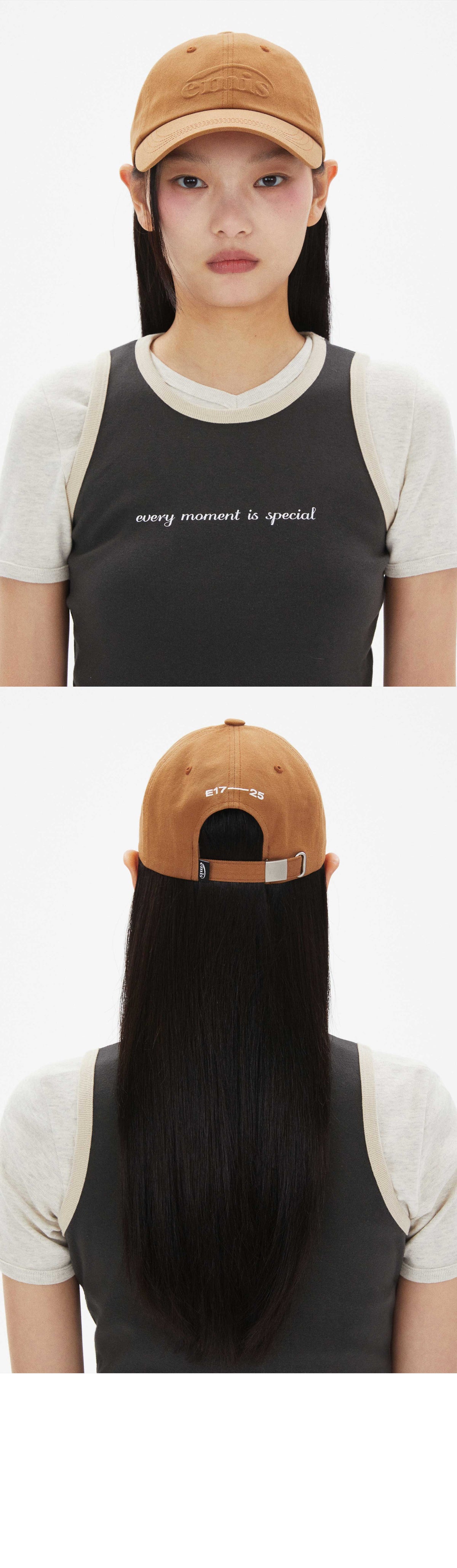 EMIS Embossing Logo Ball Cap-Brown