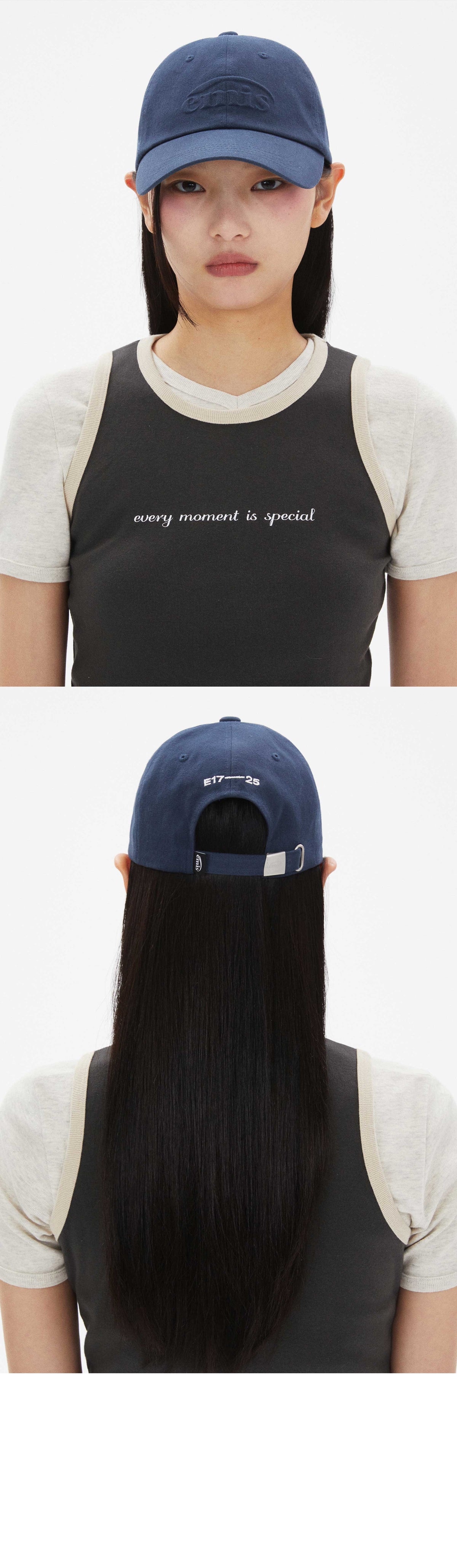 EMIS Embossing Logo Ball Cap-Navy