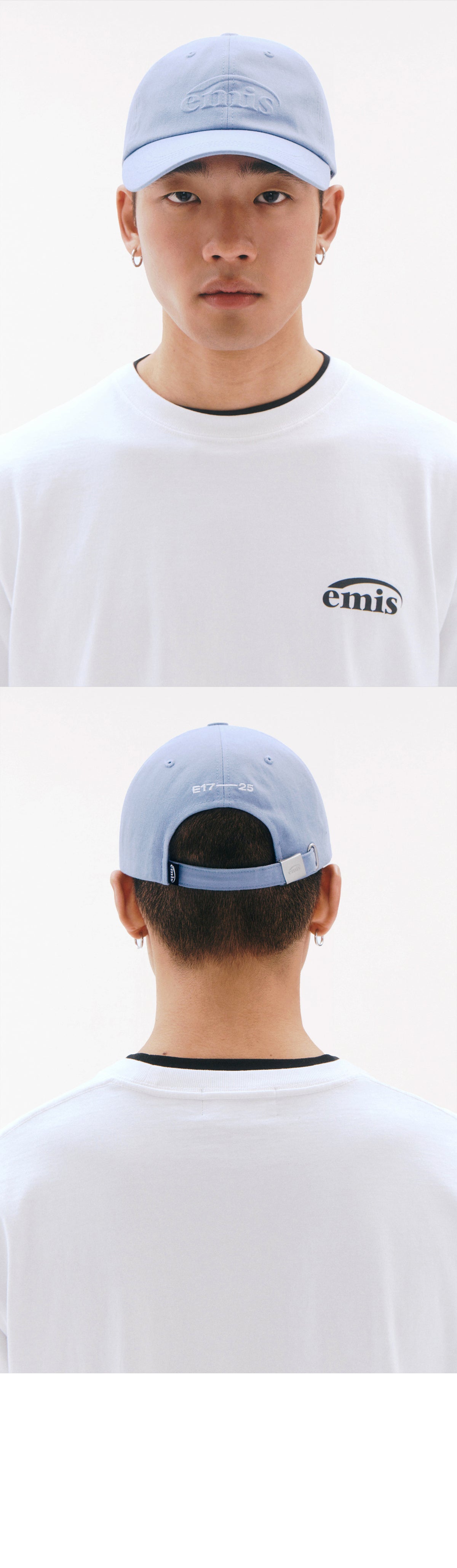 EMIS Embossing Logo Ball Cap-Sky Blue