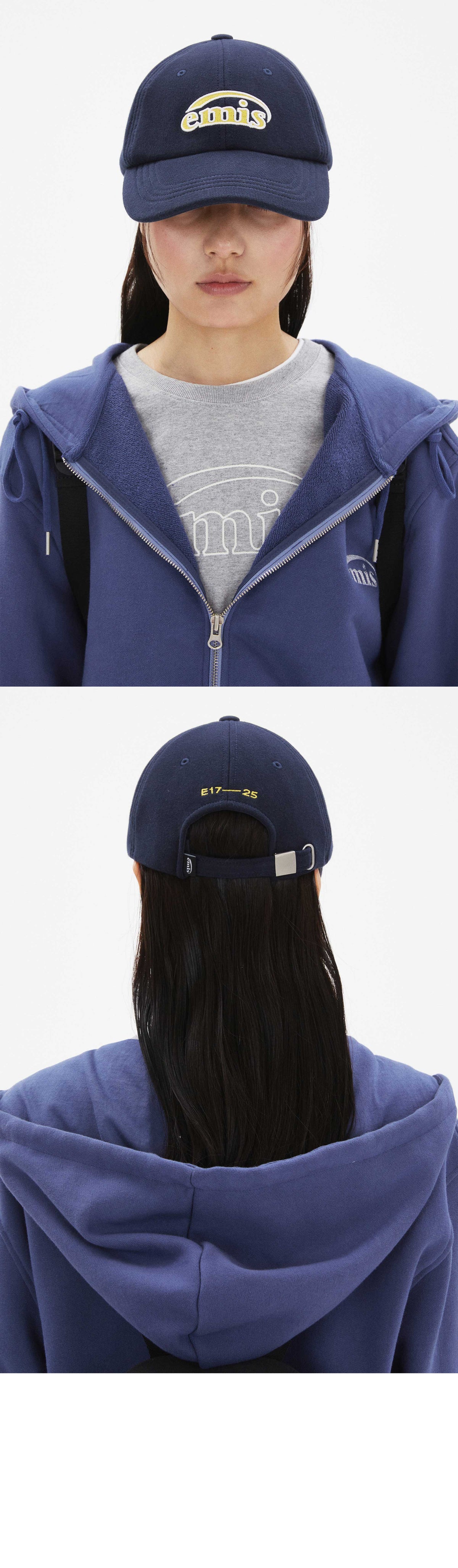EMIS Jersey Ball Cap-Navy