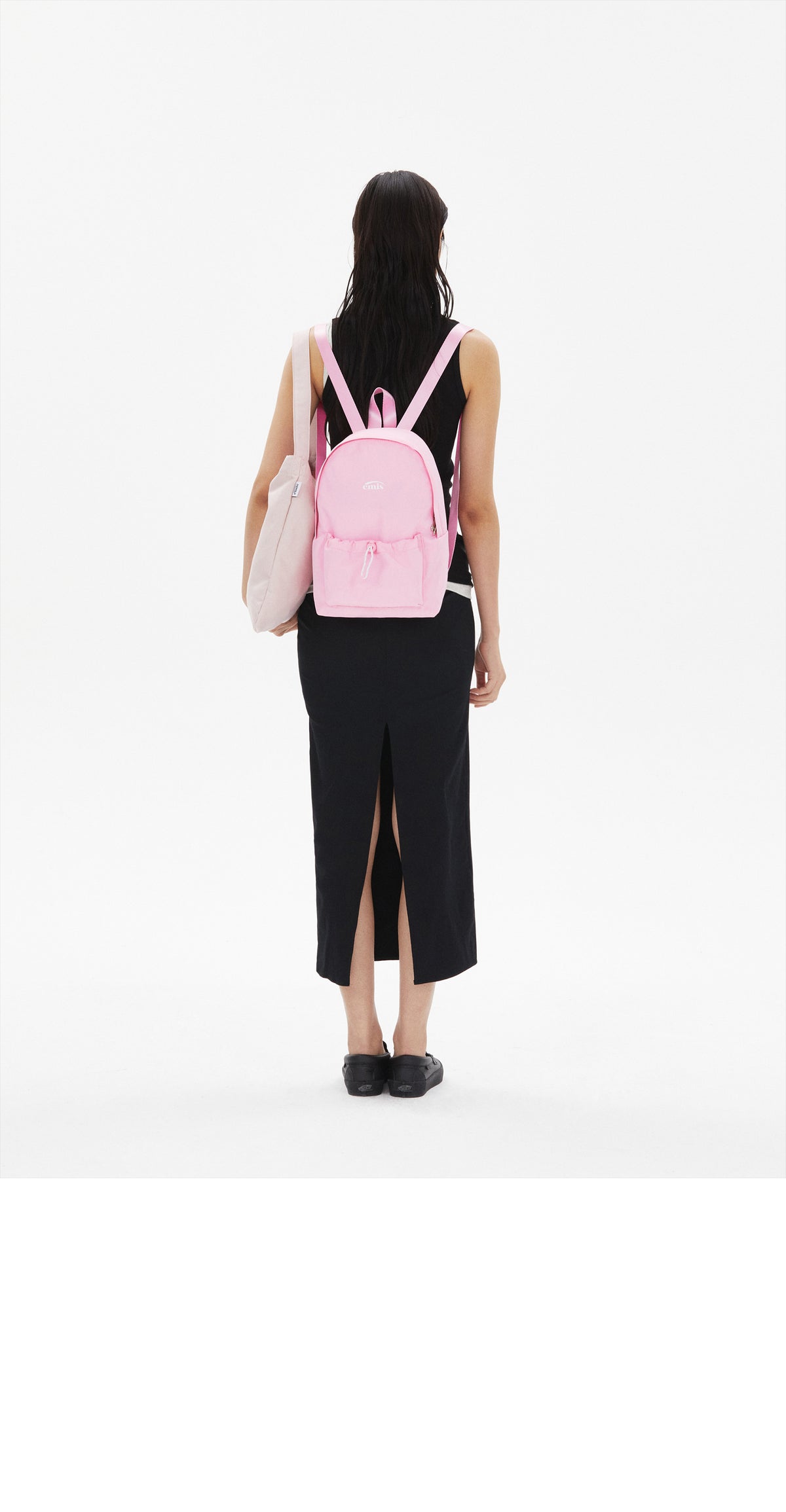 EMIS String Day Backpack-Pink