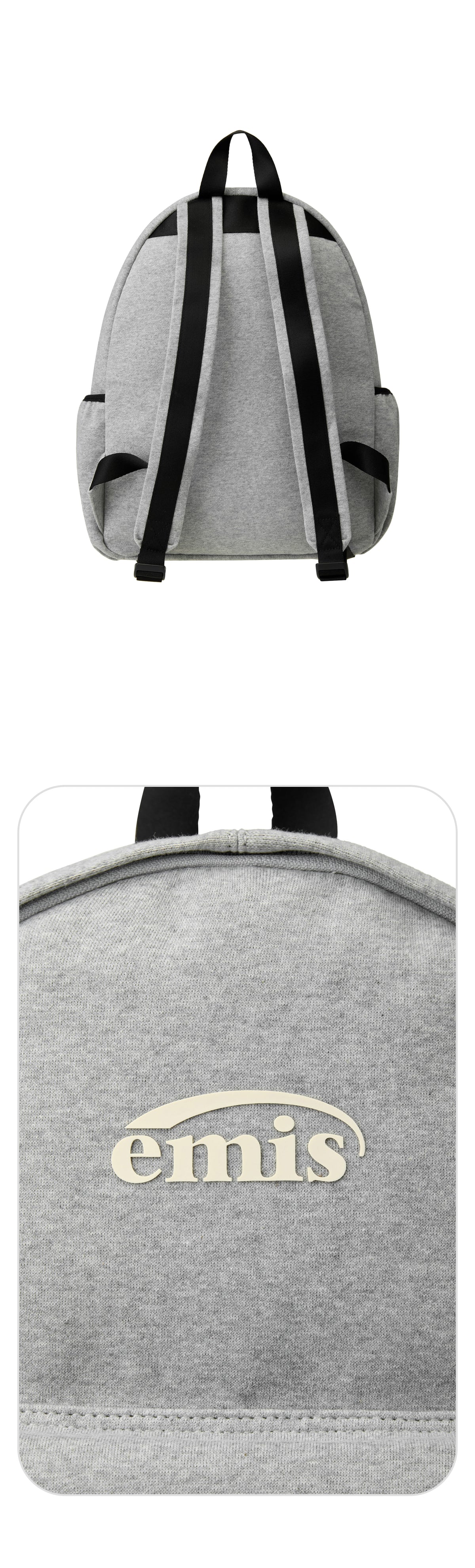 EMIS Essential Jersey Backpack-Melange Gray