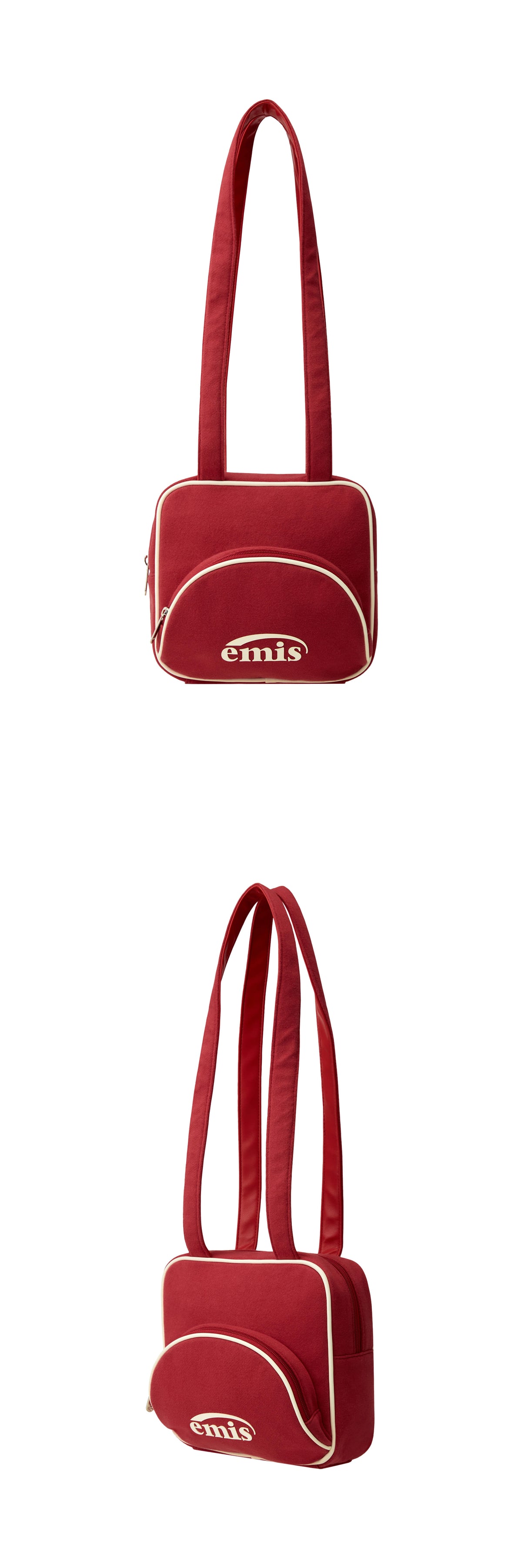 EMIS Jersey Logo Shoulder Bag-Red