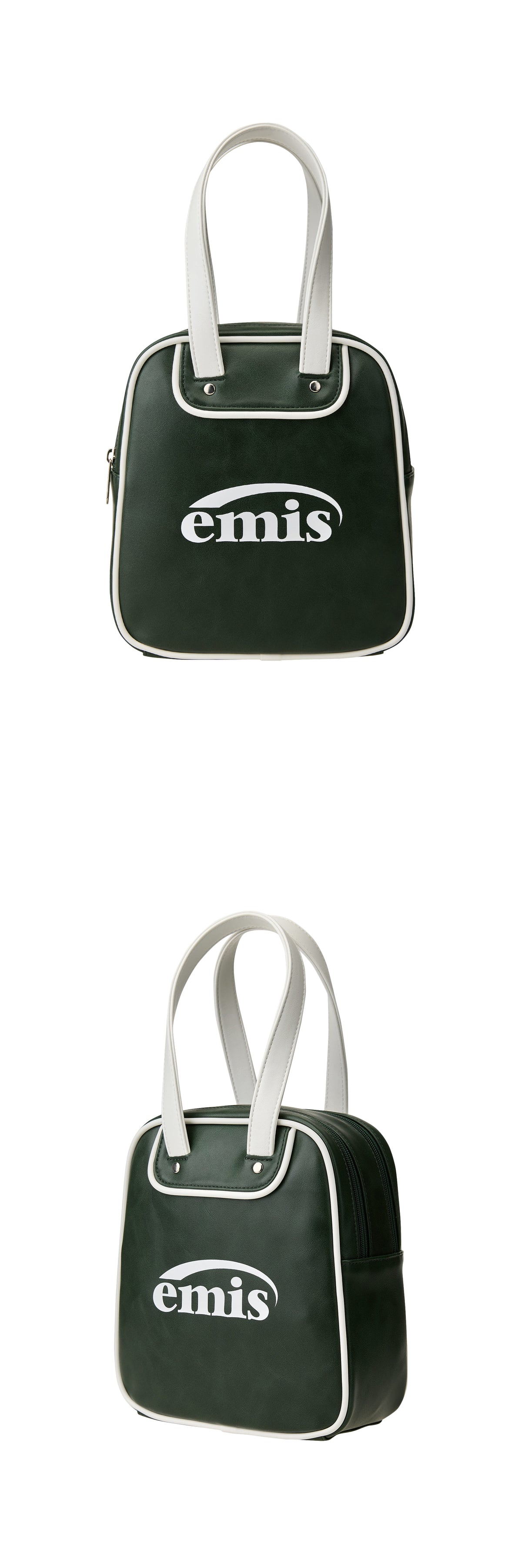 EMIS Vintage Square Bowling Bag-Green