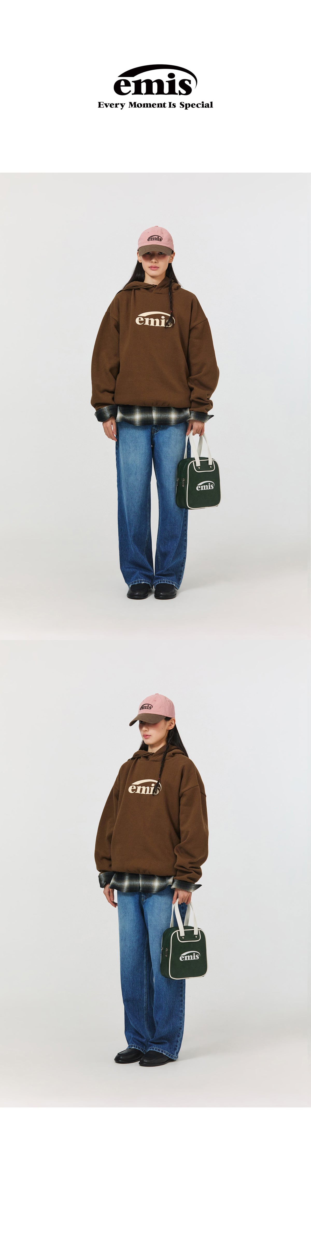 EMIS Vintage Square Bowling Bag-Green