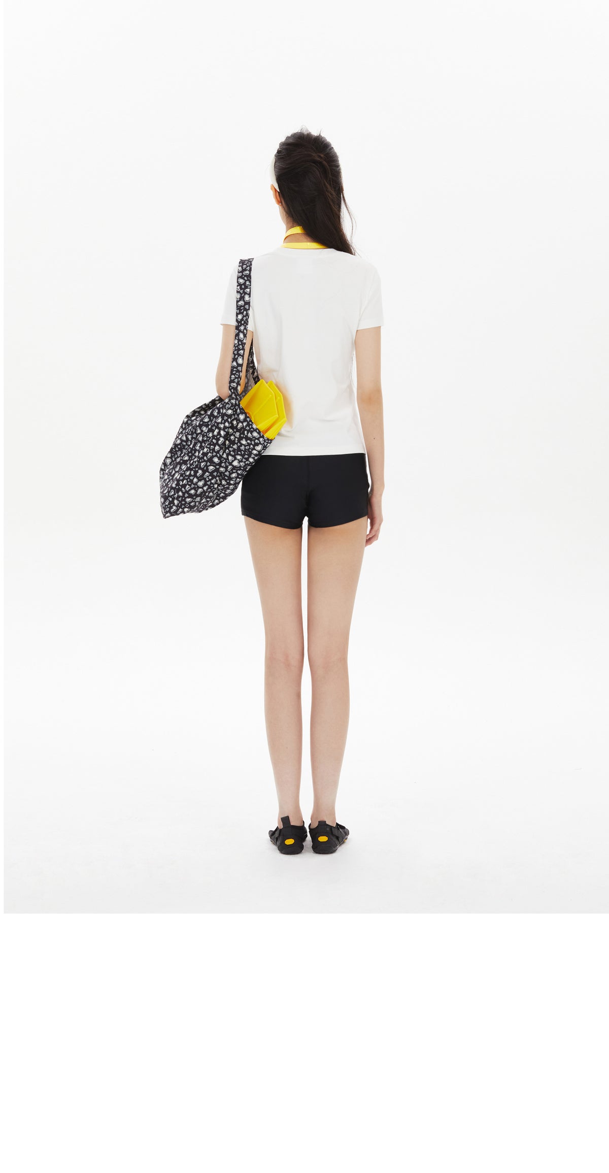 EMIS Logo Leopard Eco Bag-Black